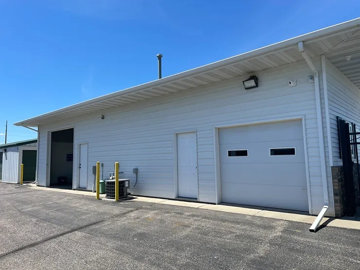 Storage units with roll up doors
